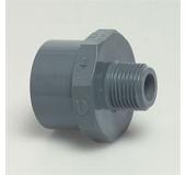 Hexagon adaptor spigot 75/63 mm x 1 1/2\"